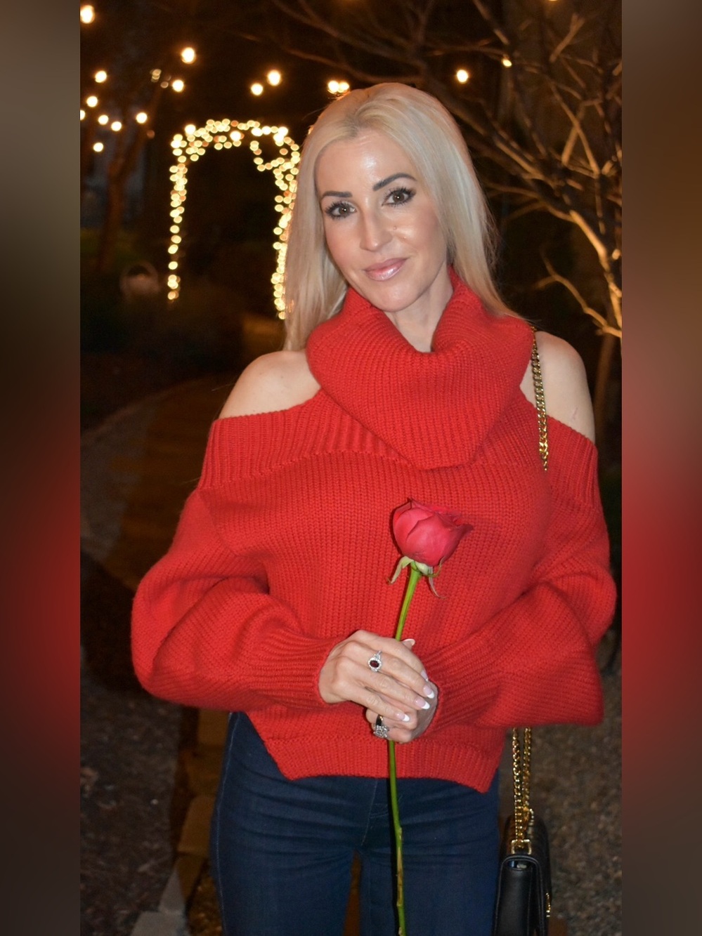MONSE Oversized Bold Red Sleeveless Turtleneck Sweater